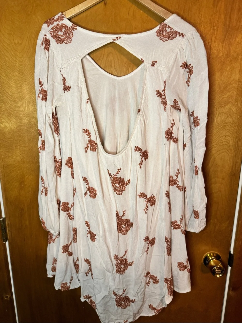 Free People Emma Austin Embroidered Dress